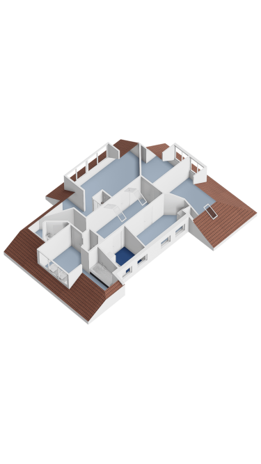 Plattegrond niet in brochure