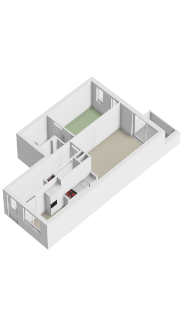 Plattegrond niet in brochure