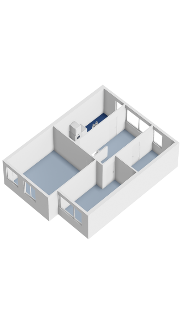 Plattegrond niet in brochure