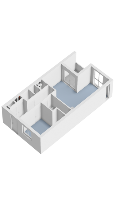 Plattegrond niet in brochure