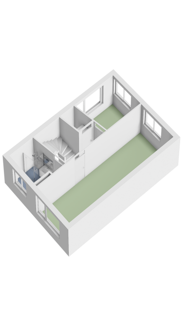 Plattegrond niet in brochure