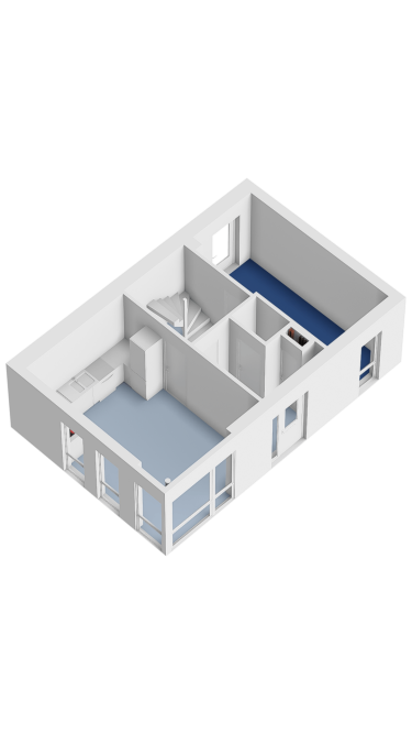 Plattegrond niet in brochure