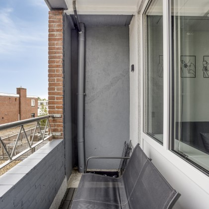 Balkon op het westen