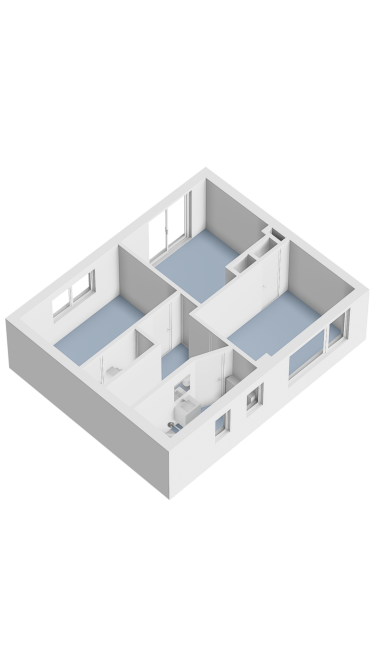Plattegrond niet in brochure