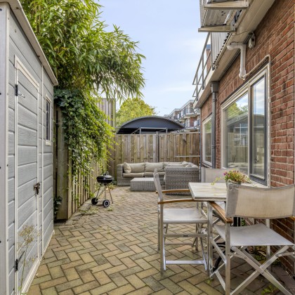 Zonnige tuin