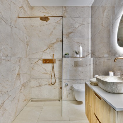 Moderne badkamer
