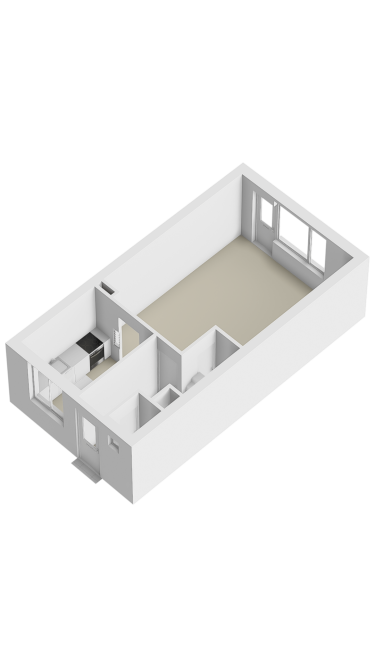 Plattegrond niet in brochure