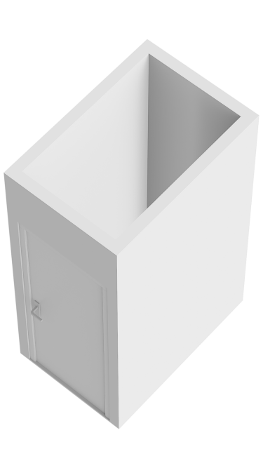 Plattegrond niet in brochure