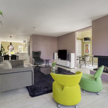 Huiselijke en luxe uitstraling