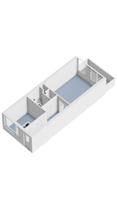 Plattegrond niet in brochure