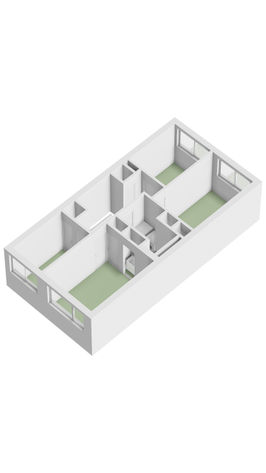 Plattegrond niet in brochure