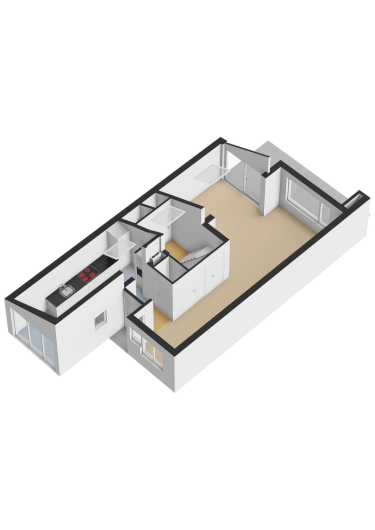 Plattegrond niet in brochure