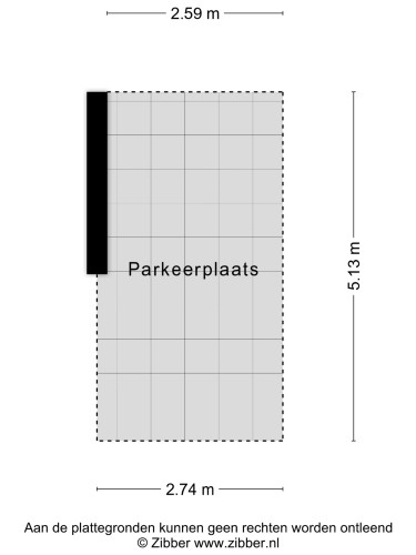 Plattegrond niet in brochure