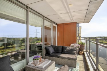 Zonnig balkon