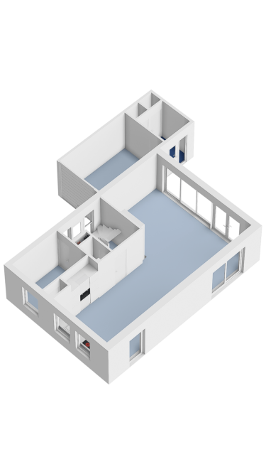 Plattegrond niet in brochure