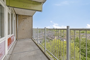 Balkon op het zuiden