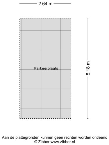 Plattegrond niet in brochure