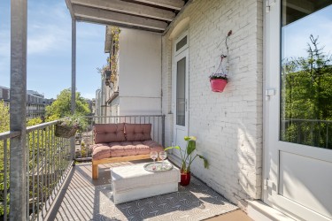 Zonnig balkon