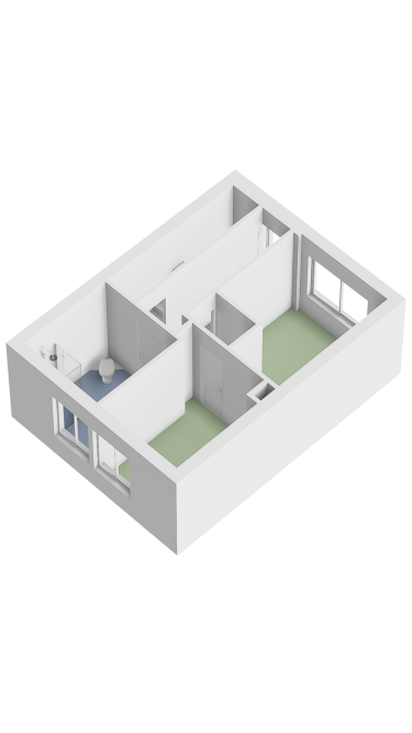 Plattegrond niet in brochure
