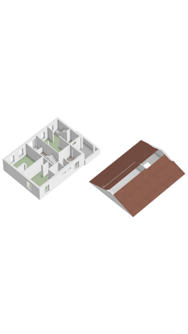 Plattegrond niet in brochure