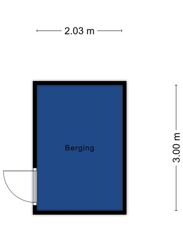 Plattegrond niet in brochure