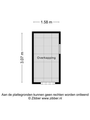 Plattegrond niet in brochure