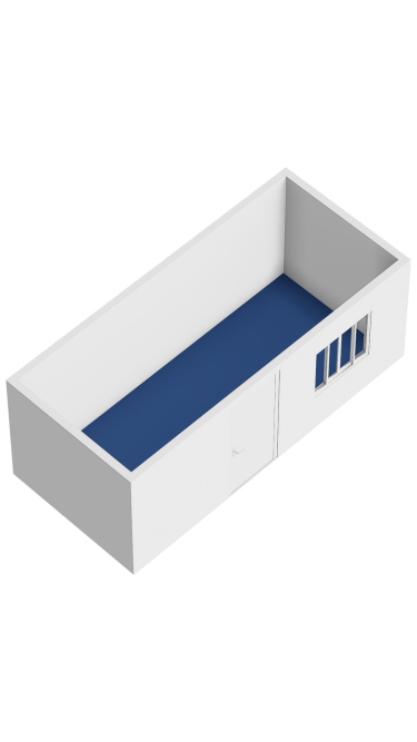 Plattegrond niet in brochure