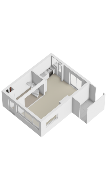 Plattegrond niet in brochure