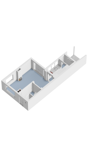 Plattegrond niet in brochure