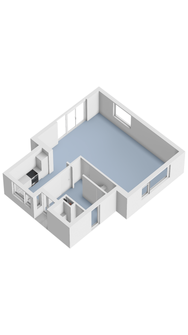 Plattegrond niet in brochure