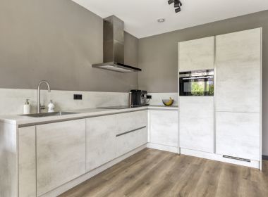 Een L-vormige keuken