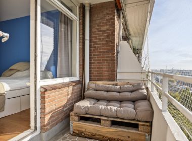 Zonnig balkon
